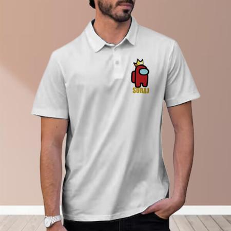 Cute Guy Polo Customized Half Sleeve Men’s Cotton Polo T-Shirt
