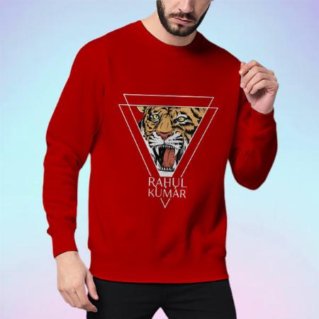 Unbeatable Customized Printed Men's Full Sleeves Cotton T-Shirt