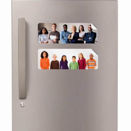 Customized Photo Printed Rectangle Stickers