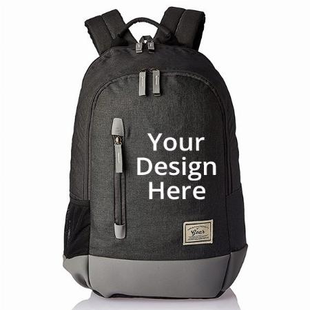 Charcoal Grey Customized Gear 25 Litres Casual Backpack