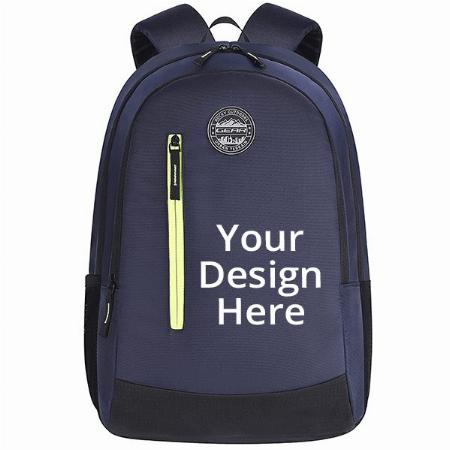 Navy Blue Customized Gear Casual Backpack