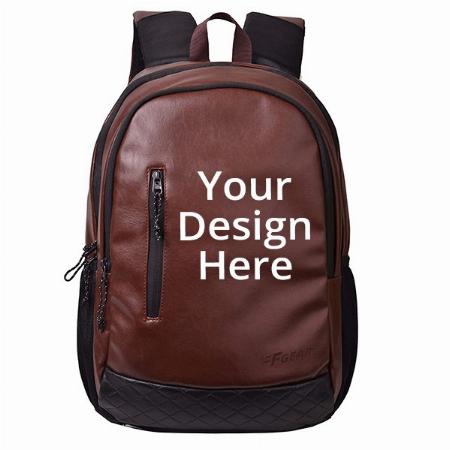 Brown Customized F Gear 28 Litres Laptop Backpack