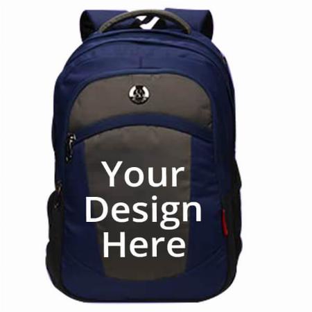 Navy Blue Customized Multipurpose Backpack Cosmus Madison 33L