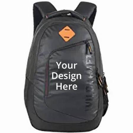 Black Customized Wildcraft Backpack (Dimensions 48 x 34 x 20 cm)