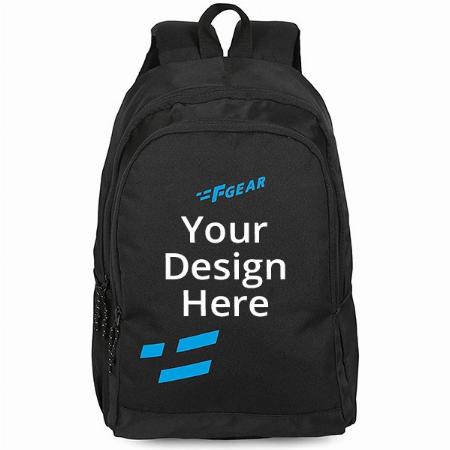 Black Customized F Gear Castle 22 Litres Casual Backpack