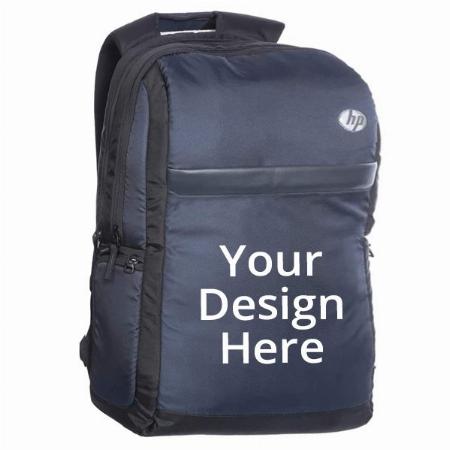 Dark Blue HP Backpack with Accessible Pockets and Dedicated Padded Compartment for Laptops and Notebooks up to 15.6 inch