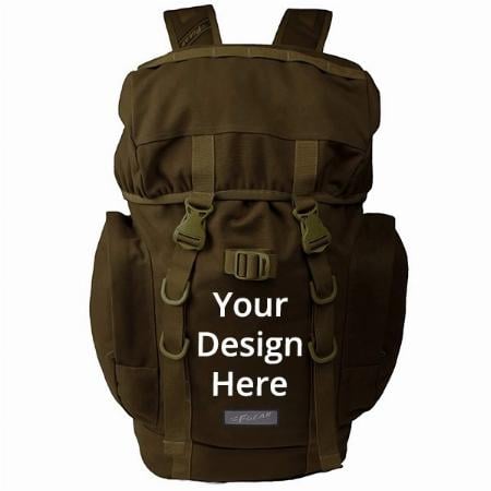 Olive Customized F Gear Attitude Canvas 30 Litres Rucksack