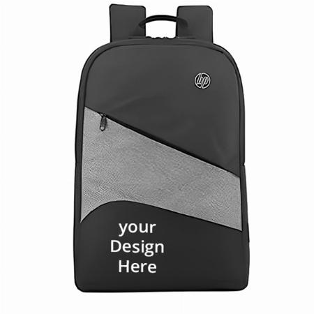 Black Customized HP Backpack for 15.6'' Inch (39.6 cm) Laptop/Chromebook/Mac