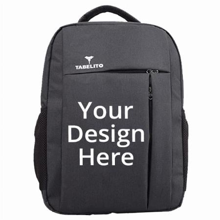 Grey Customized Casual Laptop Bag (For 15.6 inch Laptops)