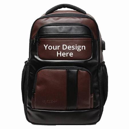 Brown Customized F Gear 28 Litres Laptop Backpack