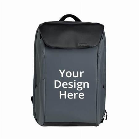 Grey Customized Scarters 20L Laptop Backpack