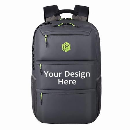 Grey Customized Epic 30 Ltrs Anti-Theft Laptop Backpack