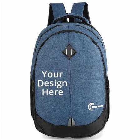 Blue Customized 30L Waterproof 15.6 inch Laptop Backpack