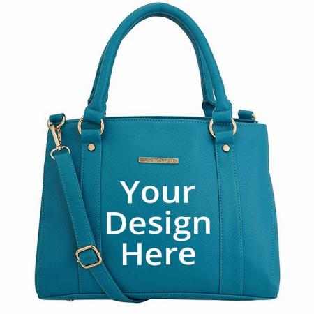 Turquoise Customized Women's Handbag