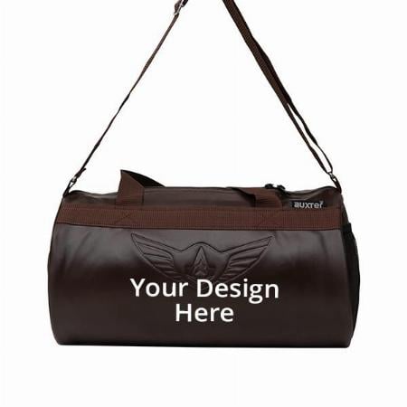 Customized Leatherette Gym Bag, Duffel Bag, Shoulder Bag for Men and Women