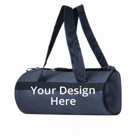 Blue Customized 22Litres Water Resistant Gym Duffel/Duffle Bag (Includes - Gloves and Protein Shaker)