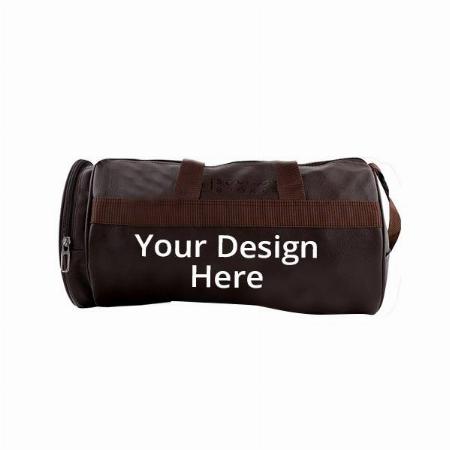 Brown Customized Sports Gym Bag Combo Set For Men and Women, For Fitness