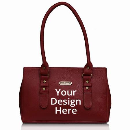 Red Customized Women's Handbag