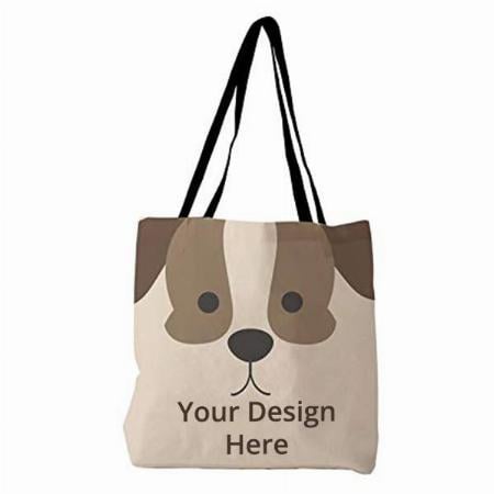 Of-White Customized Canvas Tote Bag
