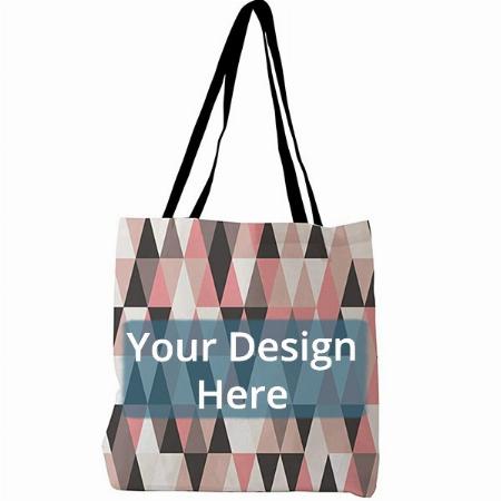 Multicoloured Customized Women's Canvas Tote Bag