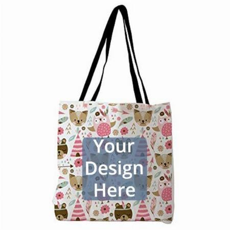 Animals Design Customized Canvas Tote Bag