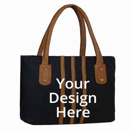 Black Customized Women's Shoulder Bag
