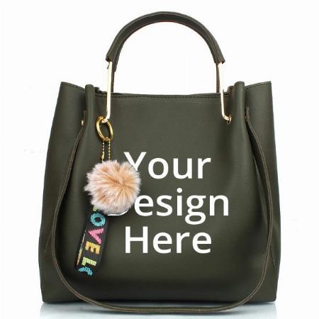 Green Customized Women's Stylish Handbag
