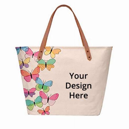Butterfly Design Customized Women's Tote Bag