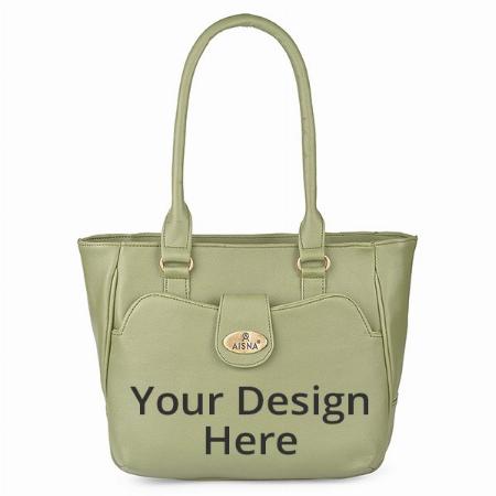 Green Customized Women's Handbag
