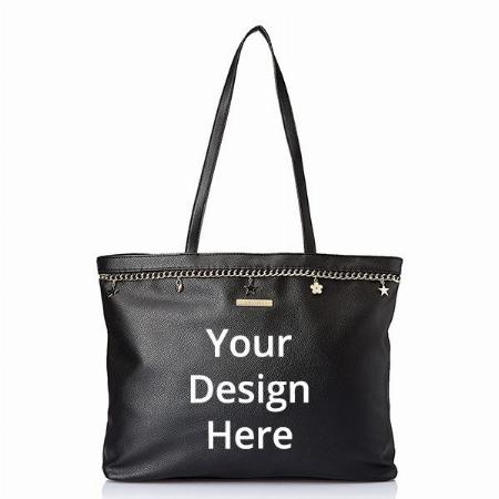 Black Customized Caprese Women's Tote Bag