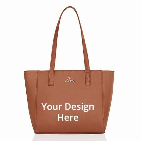 Tan Customized Lavie Women's Tote Handbag