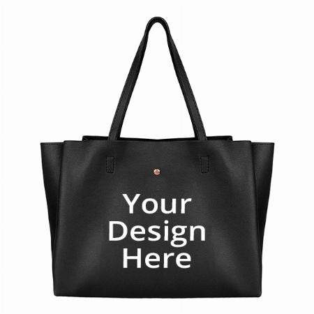 Black Customized Women's Tote Bag
