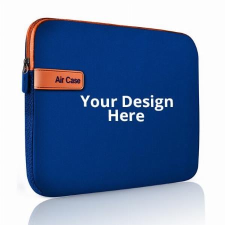 Blue Customized AirCase Laptop Unisex Bag