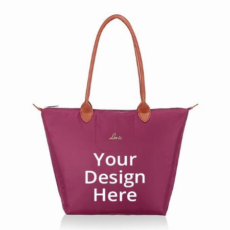 Purple Customized Lavie Women's Tote Bag