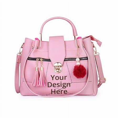 Pink Customized Women's Handbag
