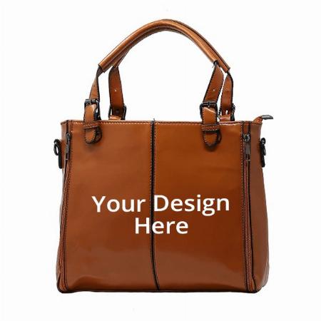 Brown Customized Hand Bag for Women