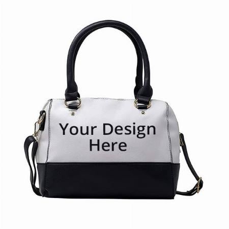 Black White Customized Women's Handbag