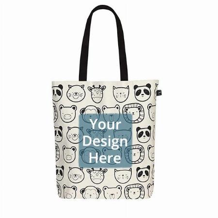 White Customized Canvas Tote Bag