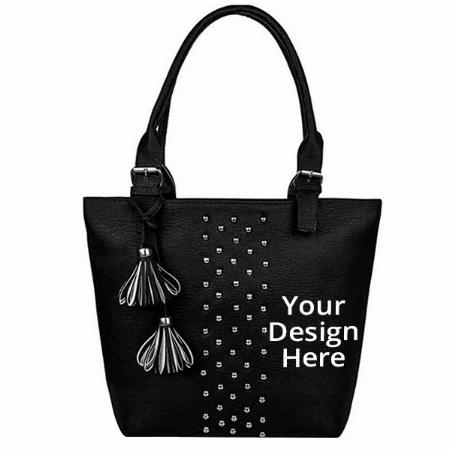 Black Customized Women's Handbag