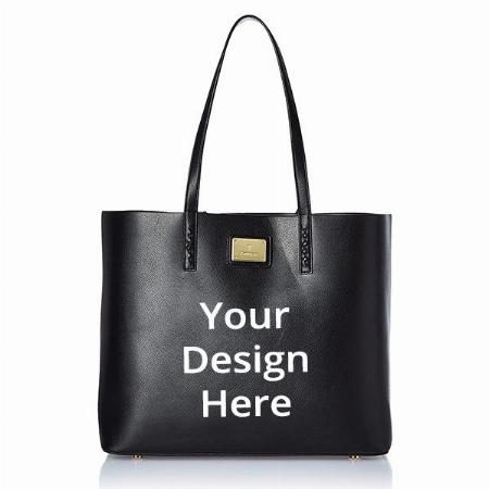 Black Customized Van Heusen Women's Tote Handbag