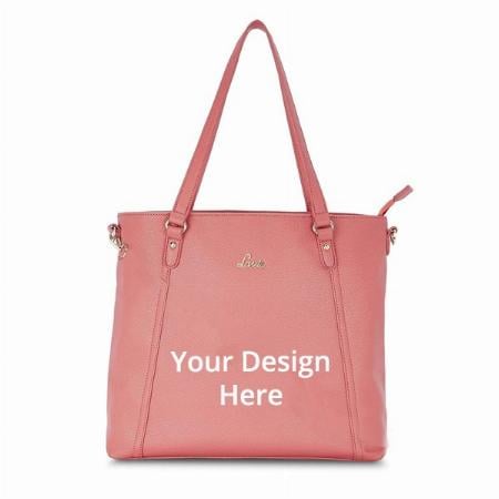Pink Customized Lavie Tote Handbag