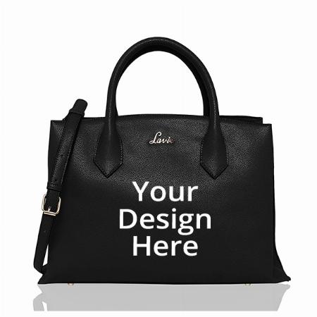 Black Customized Lavie Women's Compartment Satchel Handbag