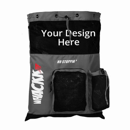 Grey Customized Swimming Equipment kit Bag