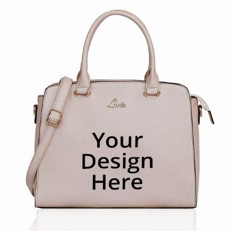 Cream Customized Lavie Women's Medium Dome Satchel Bag