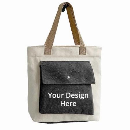 Beige Customized Stylish Shoulder Handbag