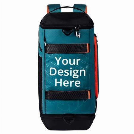 Blue Customized Mega 33 Litres Hybrid Duffle Cum Backpack for Gym, Sports, Travel