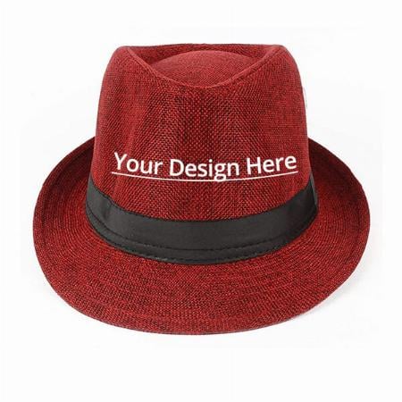 Red Customized Hat