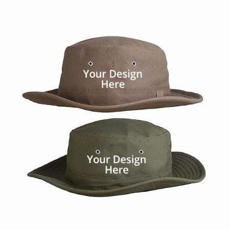 Green and Beige Customized Cricket Umpire Hat