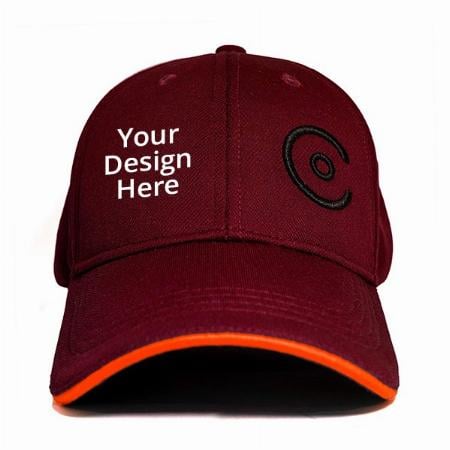 Red Coreteq Customized Baseball Cap