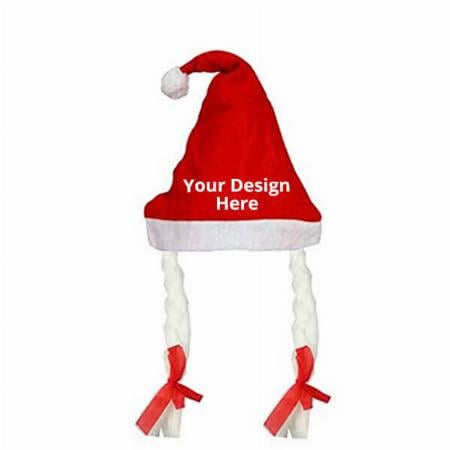 Red Customized Santa Claus Hat